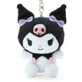 thumbnail image 2 of Kuromi Plush Backpack Clip Keychain Sanrio Classic Series, 2 of 3