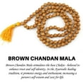 thumbnail image 3 of Kamada Combination of Yellow chandan mala and exquisite Sphatik (Clear crystal) mala,Spritual Pendant Necklace for Women and Men, 3 of 6