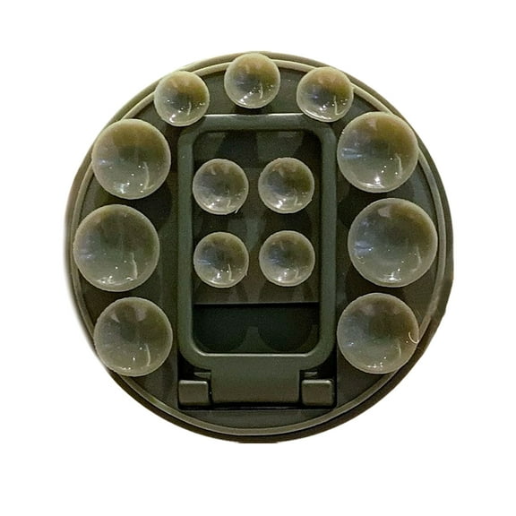 Suction Cup Phone Mount Phone Grip Accessories Trendy 2.17in Strong Suction Force Sticky Phone Grip Silicone Soporte para Celular for Selfies and Videos,Army Green