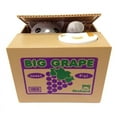 thumbnail image 1 of CNKOO Stealing Coin Cat Box Keep Your Valuables Safe A Gift For Kids  Orange White Cat, 1 of 5