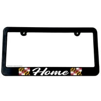 Home Maryland Flag Car Truck Auto License Plate Frame