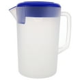 thumbnail image 1 of Plastic Pitcher with Lid and Handle 5 L Water Juice Pitcher Ice Tea Pitcher Lemonade Pitcher Water Jug for Milk Cold Hot Beverage, 1 of 4