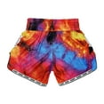thumbnail image 3 of FLUORY Muay Thai Shorts Tie-dyeing Free Combat Mixed Martial Arts Boxing Training Match Pants Leisure Style, 3 of 7