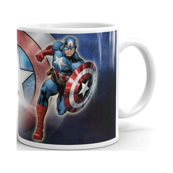 11 oz Avengers Endgames Captain America Baby Son Child Superhero Unique Novelty Tea Mug Gift