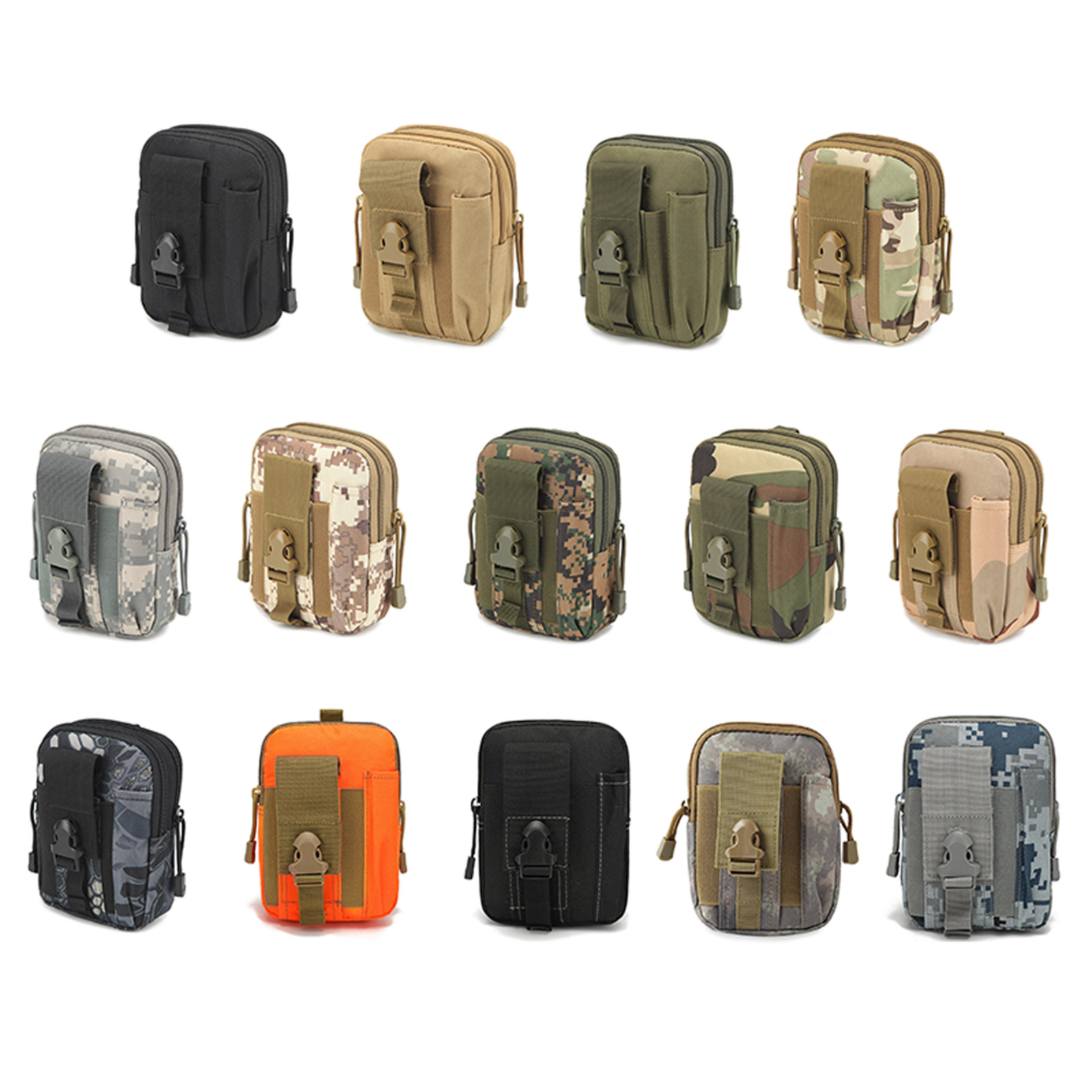 Sugeryy Mobile Phone Bag Pouch Belt Sling Chest Pack Hiking Outdoor Multi-Functional Camo Travel Camping Bags Tactical Backpack - image 3 of 5