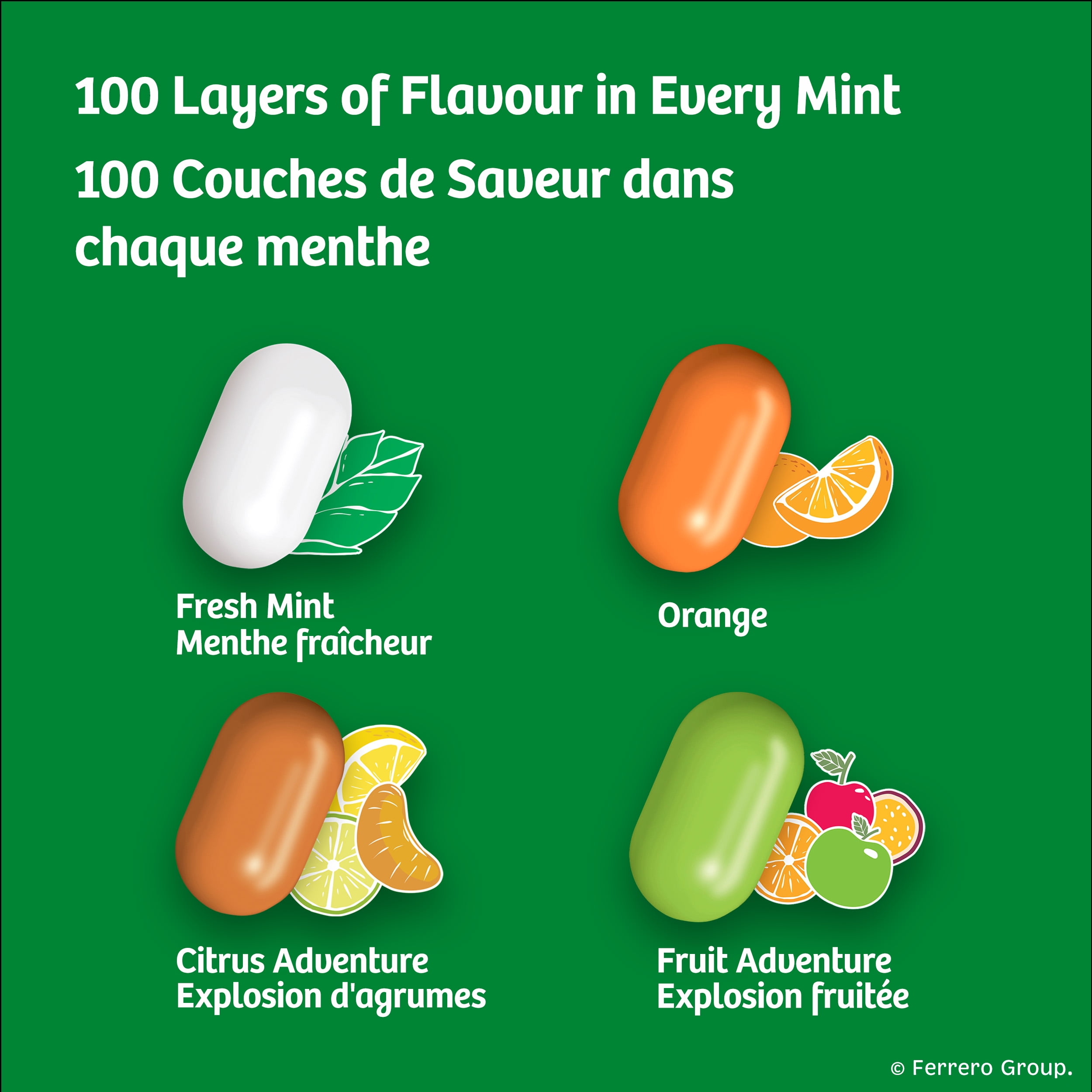 TIC TAC Mints, Holiday Stocking Stuffer, 116 grams, 4 Count Single Packs, 116g, pack of 4