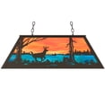 thumbnail image 4 of Meyda 233930 33 in. Long Deer at Lake Oblong Ceiling Pendant Fixtures, 4 of 6