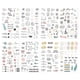 thumbnail image 4 of Wosthever 8 Sheets Wedding Planning / Engagement Stickers Self-Adhesive for Scrapbook Kits de decoración para fiestas, 4 of 6