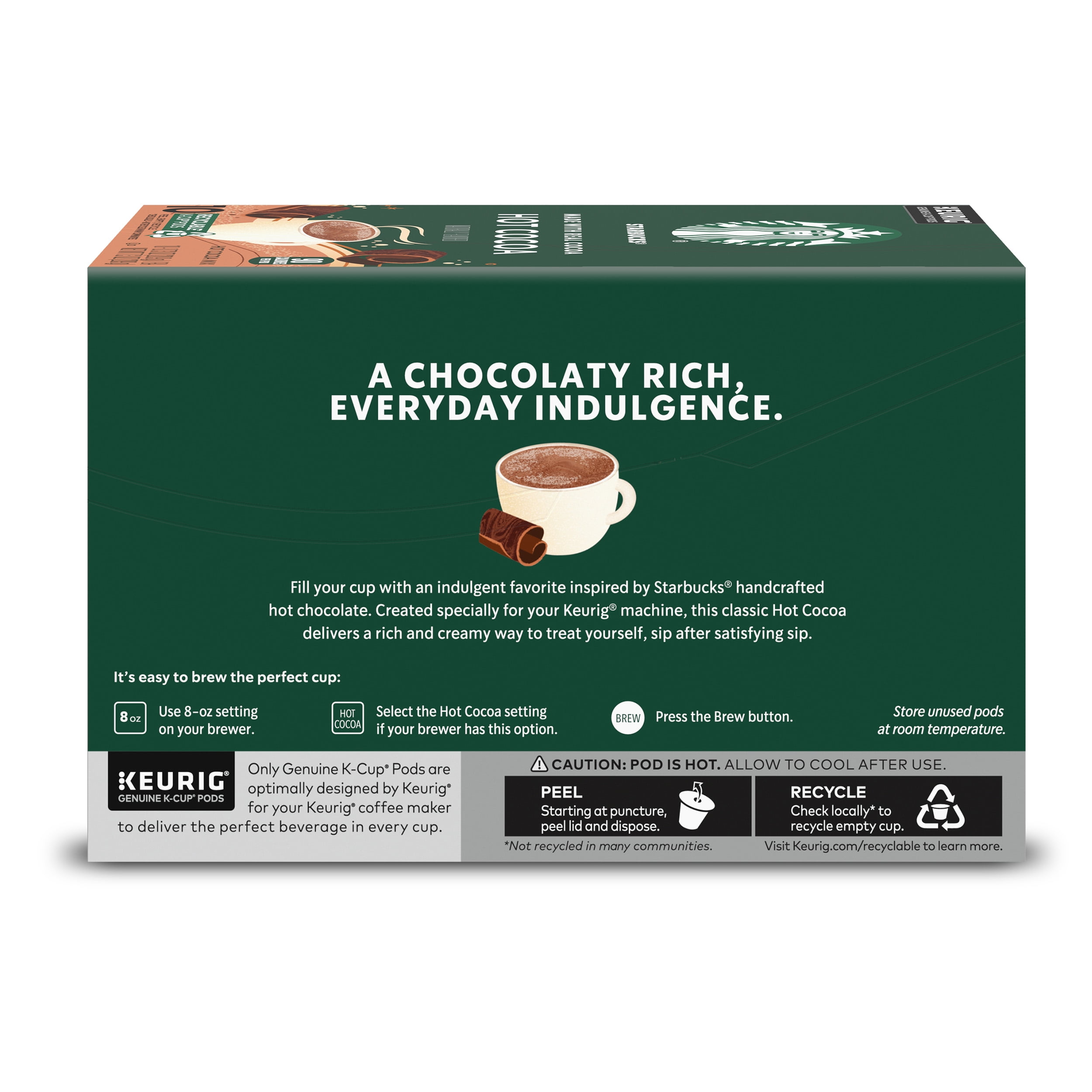 Starbucks keurig hot chocolate cheap