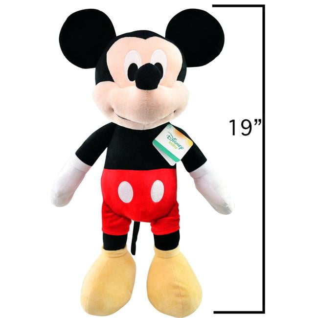 Photo 1 of DISNEY Mickey Mouse Plush Red Black Yellow 19"