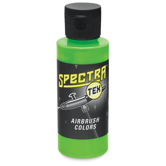 Badger Spectra Tex Airbrush Color - 2 oz, Neon Green