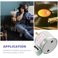 thumbnail image 3 of ADDHAT Motor De Repuesto Para Tocadiscos Plata Compatible Con Fonógrafos 3 Velocidades, 3 of 8