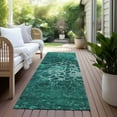 thumbnail image 6 of Addison Rugs Chantille Indoor/Outdoor Transitional Modern Teal Washable Runner Rug, 2'3" x 7'6", 6 of 6