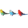 thumbnail image 4 of Adorno de loro simulado, estatua de pájaro Artificial para jardín, adorno realista de loro, 3 uds., 4 of 6