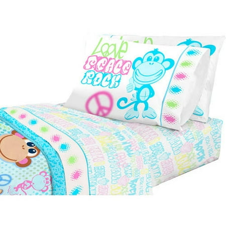 American Kids Monkey Sheet Set