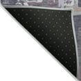 thumbnail image 3 of Addison Rugs Chantille Indoor/Outdoor Transitional Geometric Purple Washable Rectangle Rug, 9' x 12', 3 of 6