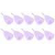 thumbnail image 2 of Copa Menstrual para Mujer, Copa Menstrual de Silicona de 10 Piezas Copa Menstrual de Silicona Copa Menstrual Rendimiento Sólido Jadeshay A, 2 of 8
