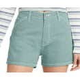 thumbnail image 2 of Dickies Womens Juniors Twill High Rise Denim Shorts, 2 of 3