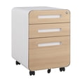 thumbnail image 4 of Trilenars 3 Drawer Mobile File Cabinet With Lock, Metal Under Desk Rolling Filing Cabinets, Fully Assembled 5-wheel Office Cabinet For Home Office Letter/Legal/A4, 4 of 6