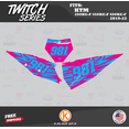 thumbnail image 2 of Kalair GFX Graphics Kit for KTM Enduro 4-Stroke 250 XC-F, 350 XC-F and 450 XC-F (2019-2022) Twitch Series, 2 of 5