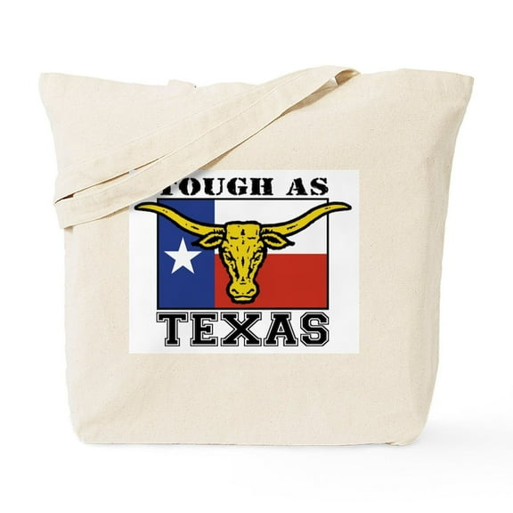CafePress - Tough As Texas Tote Bag - Unisex Canvas Tote Bag, Beige, 1-Piece