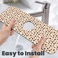 thumbnail image 6 of Sikiie Cute Coffee Bean Print Splash Guard for Sink Faucet-1 PC Super Absorbent Fast Drying Mat Sink Gadgets-Splash Guard for Kitchen, Sink Mat, 6 of 7
