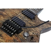 Schecter Omen Elite-6 FR 6-String Electric Guitar (Right-Hand, Black Charcoal