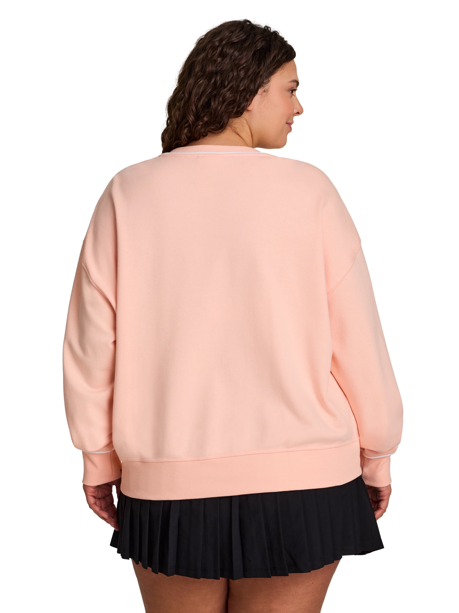 Reebok Courtside Oversize Meet & Greet Crew, Sizes XS-4X