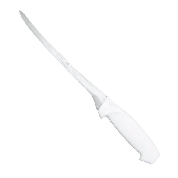 Cuchillo Filetero Acero Inoxidable Profesional 9 Pulgadas Color Blanco Vencort