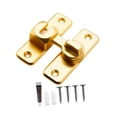 thumbnail image 2 of simhoa Sliding Barn Door Lock with Screws Room Door Latch for Bathroom Bedroom Barn Gold, 2 of 8
