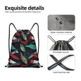 thumbnail image 4 of Gaeub Fishing Lure Drawstring Backpack Bag Sport Gym Sackpack Heavy Duty String Backpack for Men Women-Medium, 4 of 6