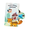 thumbnail image 4 of Libro arrugado para bebés, juguete de desarrollo, libros educativos para bebés recién nacidos animales del bosque, 4 of 9