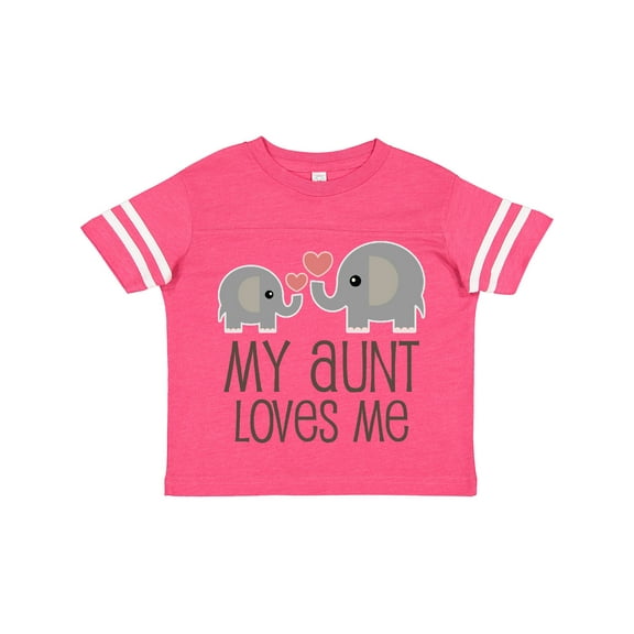 Inktastic My Aunt Loves Me Boys or Girls Toddler T-Shirt