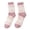 Pink, variant on Neutral Christmas Crew Socks for Women Men, Soft Fuzzy Warm Fluffy Plush Socks with Elk Pattern, Cozy Knitted Home Indoor Winter Socks, Holiday Gift Stocking Stuffers for Family Blue