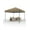 Brown, variant on Riedhoff Pop up Canopy Tent 10 x 10 ft Brown Canopy, Outdoor Canopies