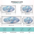 thumbnail image 5 of Snowman Round Christmas Ornament Throw Pillow Covers 1 Set Super Soft Pillow Shams Covers with Zipper, Living Room Farmhouse Decor Giftsations, 20x26 Inch, 5 of 7