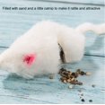 thumbnail image 5 of Yangbaga Fur Mice Rattle 14 Pack Cat Toys Rainbow Mice For Cats And Kittens (14 Pcs Blk&Wht), 5 of 5