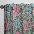 thumbnail image 3 of Designart 'Blossom Pink XXVI' Floral Curtain Panel, 3 of 5