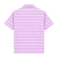 thumbnail image 3 of T-Shirt à Col Rabattu à Manches Courtes pour Garçons et Filles, Haut Imprimé Doux et Respirant pour Fête Décontractée, 3 of 8