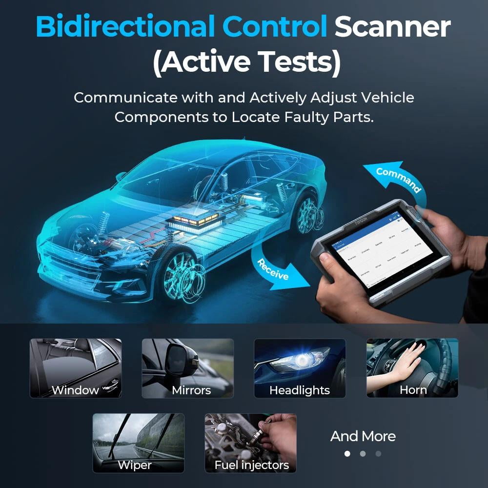 TOPDON Car Diagnostic Scan Tool AD900 LITE OBD2 Scanner, All System Scanner with Active Test, 8+ Reset Services, 2 Years Free Updates