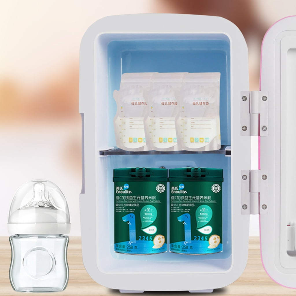 Miiottaa Lightweight Personal Fridge for Dorms and Small Spaces Bedroom or Office Storage