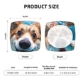 thumbnail image 6 of Daiia Sea Swimming Corgi Stretch Individual Couch Cushion Slipcovers Reversible Cushion Protector Slipcovers Sofa Cushion Protector Covers Milk Silk-16.9in, 6 of 9
