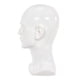 thumbnail image 3 of Cabeza de maniquí calva para cosmetología, para hacer pelucas, exhibir pelucas y sombreros. Blanco, 3 of 7