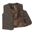 thumbnail image 2 of Gioberti Kids and Boys 3pc Tweed Vest with Matching Cap and Bow Tie, 2 of 5