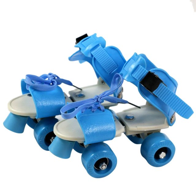 HLONK Patins à Roulettes Chaussures 4 Roues Chaussures de Patinage Taille pour Enfants Garçons Filles