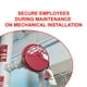thumbnail image 4 of Candado de seguridad Master Lock 410BLU Lockout Tagout con llave, 4 of 6
