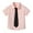 Pink, variant on Boys Button Down Shirts Khaki Button Up Shirt Boys Boys Formal Outfit School Uniform for Boys Boys Girls Fashion