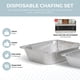 thumbnail image 3 of Kit Desechable para Buffet con Bandejas Calentadoras Alpha Living 6 Piezas, 3 of 7