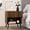 Walnut(1 drawers), variant on Semiocthome Mid Century Nightstand with 2 Drawers,Bedside Table for Bedroom,Walnut,Adult