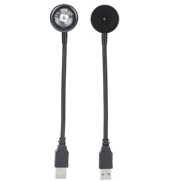 Miangastore Lampe de Projection Créative Noire USB pour Déco avec Design Rotatif et Matériau ABS 4,5 Pouces
